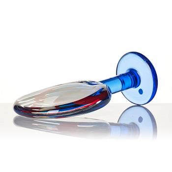 Oiva Toikka, a "Lollipop" glass sculpture, Nuutajärvi, Notsjö, Finland, 2004, ed 63/200.