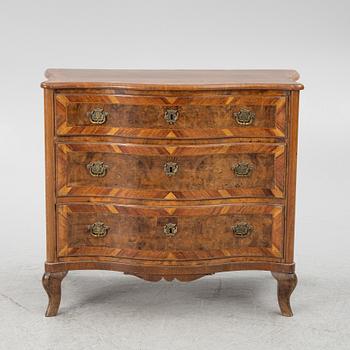 Byrå, senbarockstil, 1800-talets slut.