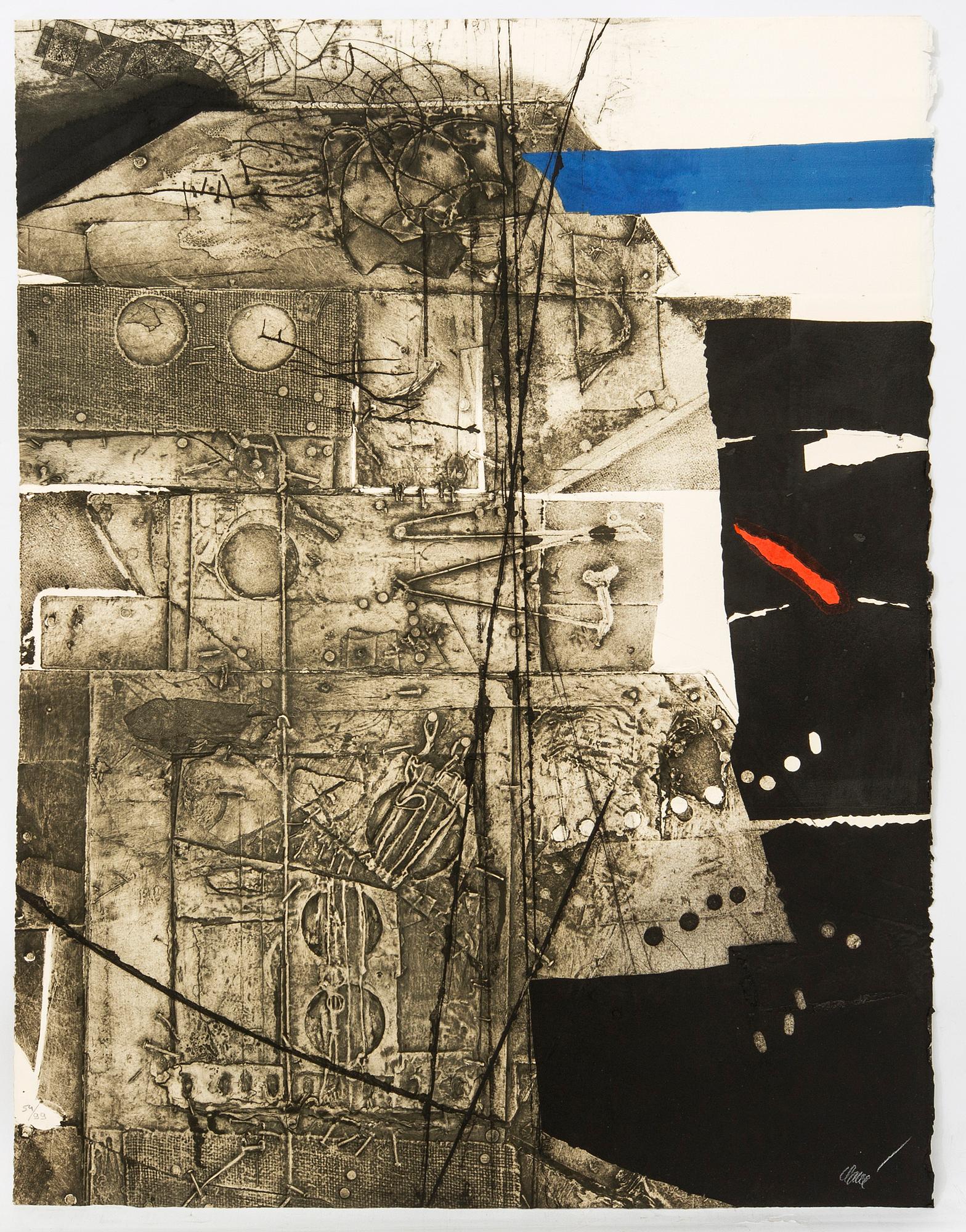 Antoni Clavé, a set of 10 lithograph/carbroundum signed and numbered 54/99.