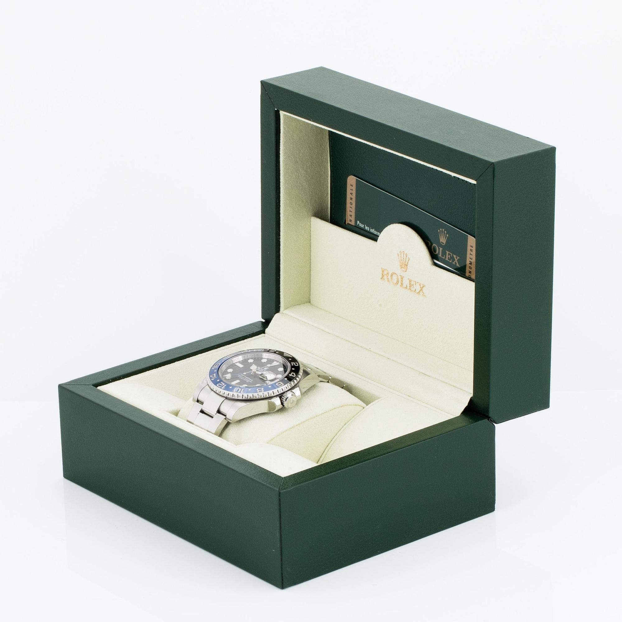 Rolex, GMT-Master II, "Batman".