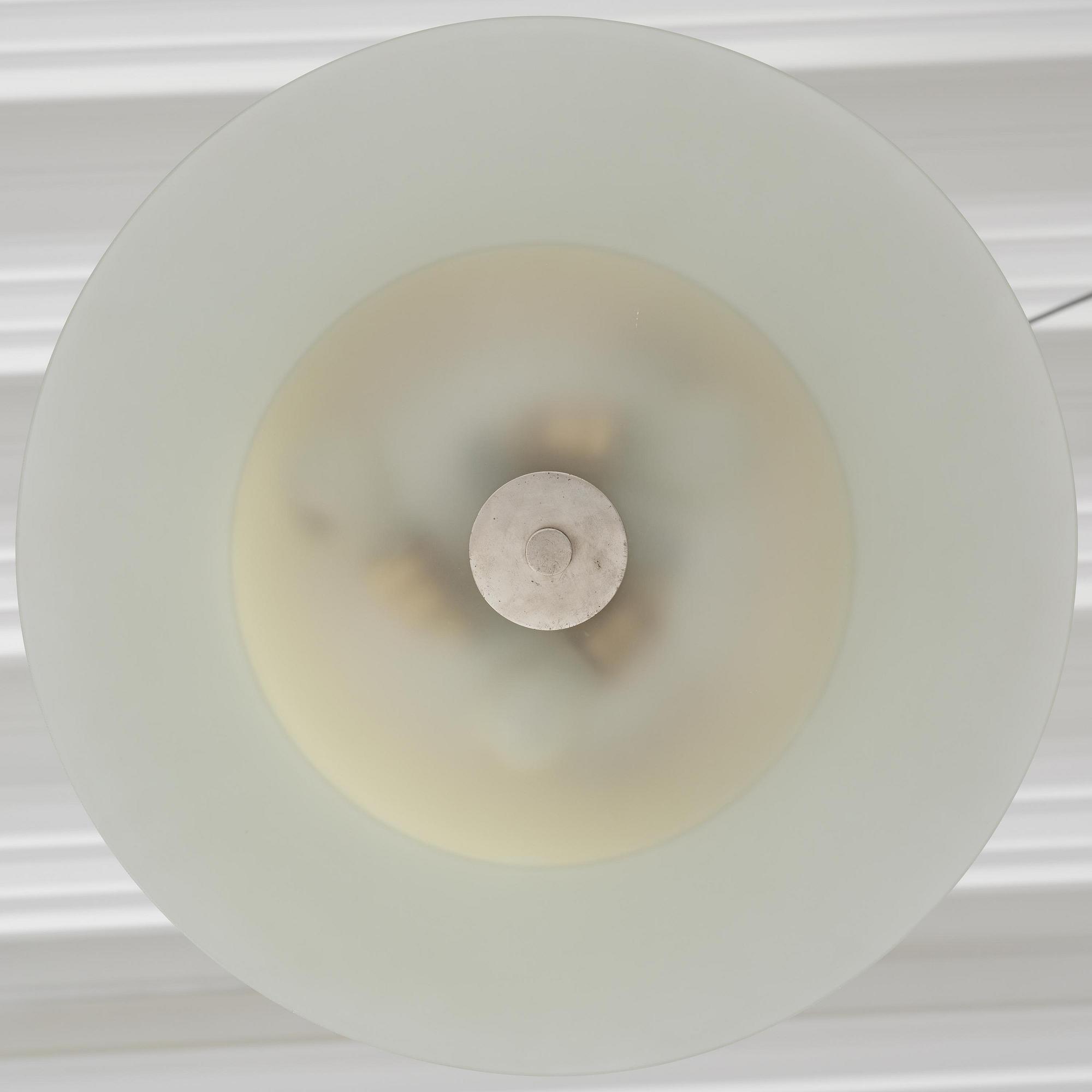 Harald Notini, a ceiling lamp model 10307, Arvid Böhlmarks Lampfabrik, Stockholm, 1930s.