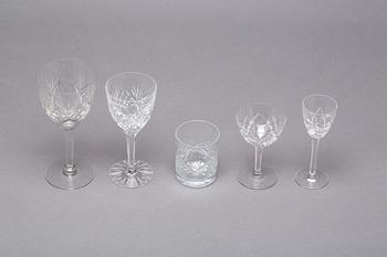 GLASSERVIS, 49 delar, 1900-tal.