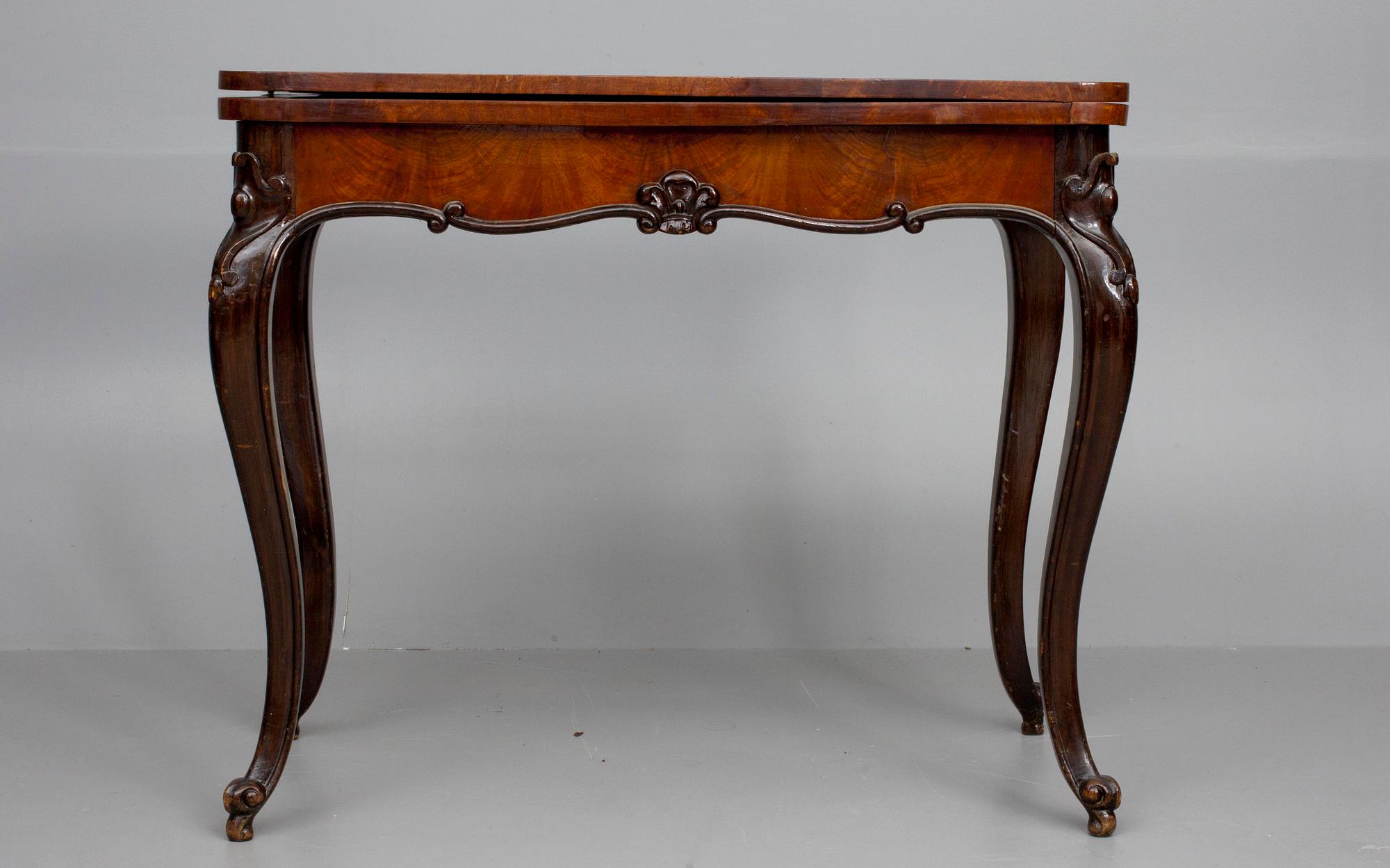 SPELBORD, rokoko stil, 1800-talets slut.