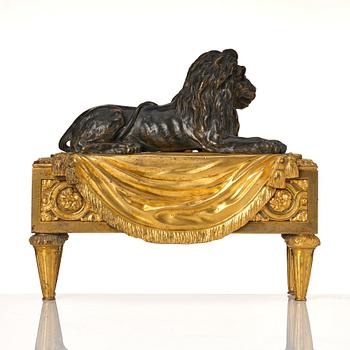 Eldhundar, ett par, Frankrike 1700-talets senare del, Louis XVI.