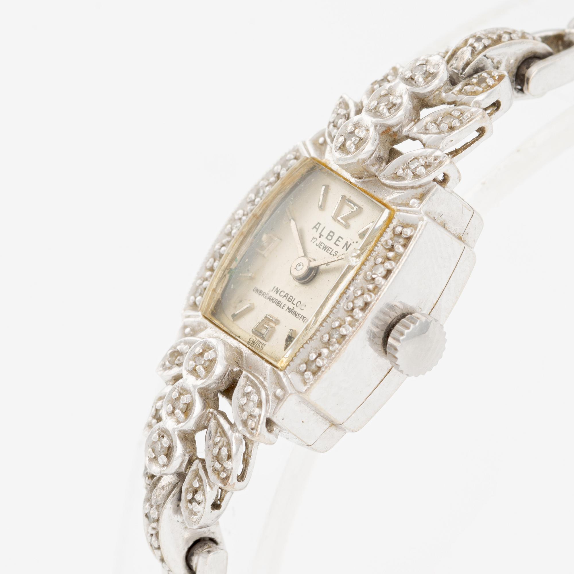 Alben, armbandsur, 14,5 mm.