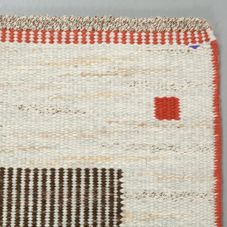 Märta Måås-Fjetterström, A CARPET, "Korgmattan", flat weave, ca 255 x 84 cm, signed AB MMF.