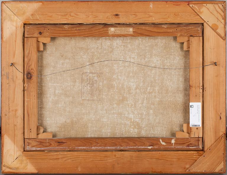 ANDERS WAHLGREN, olja på duk, sign.