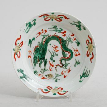 FAT, porslin, Kangxi, Kina, 1700-tal.