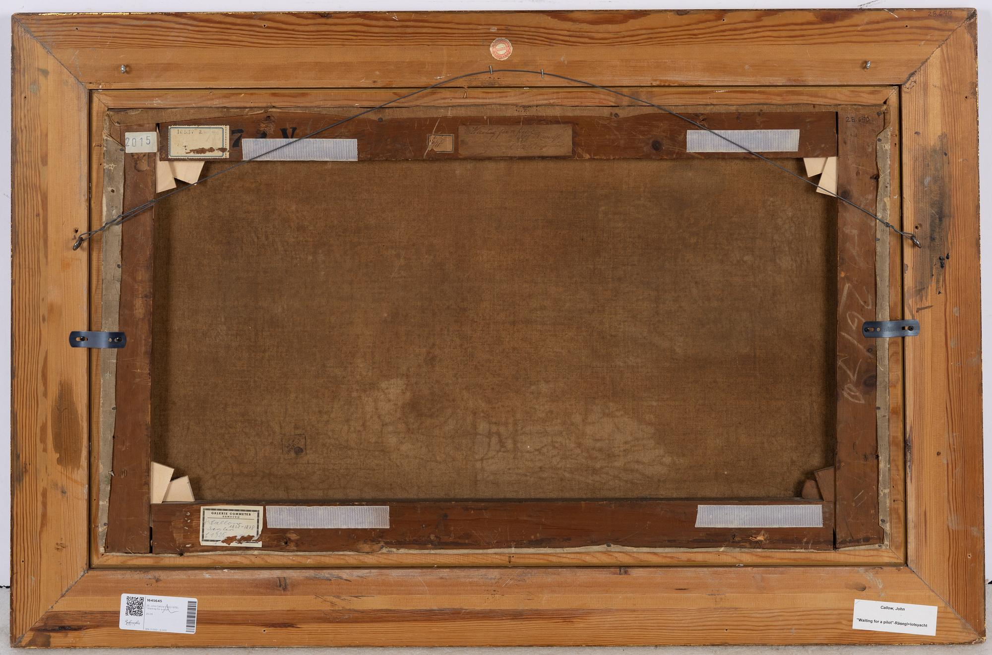 John Callow, "Waiting for a pilot".