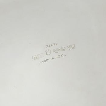 SKÅL, silver, Bengt Liljedahl, Stockholm, 1973. Vikt ca 339 gram.