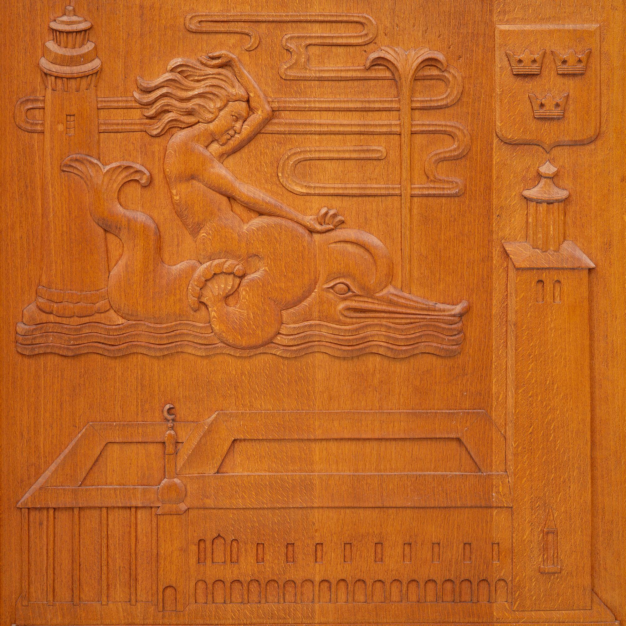 Ulla Fogelklou-Skogh, barskåp, Bodafors, 1900-talets första hälft.