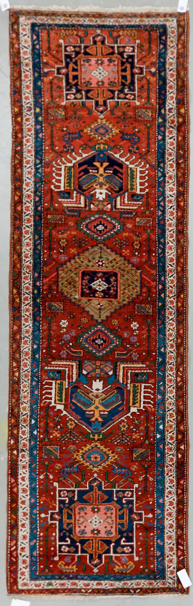 GALLERIMATTA, Karadje, nordpersien, semiantik, ca 315 x 95 cm.
