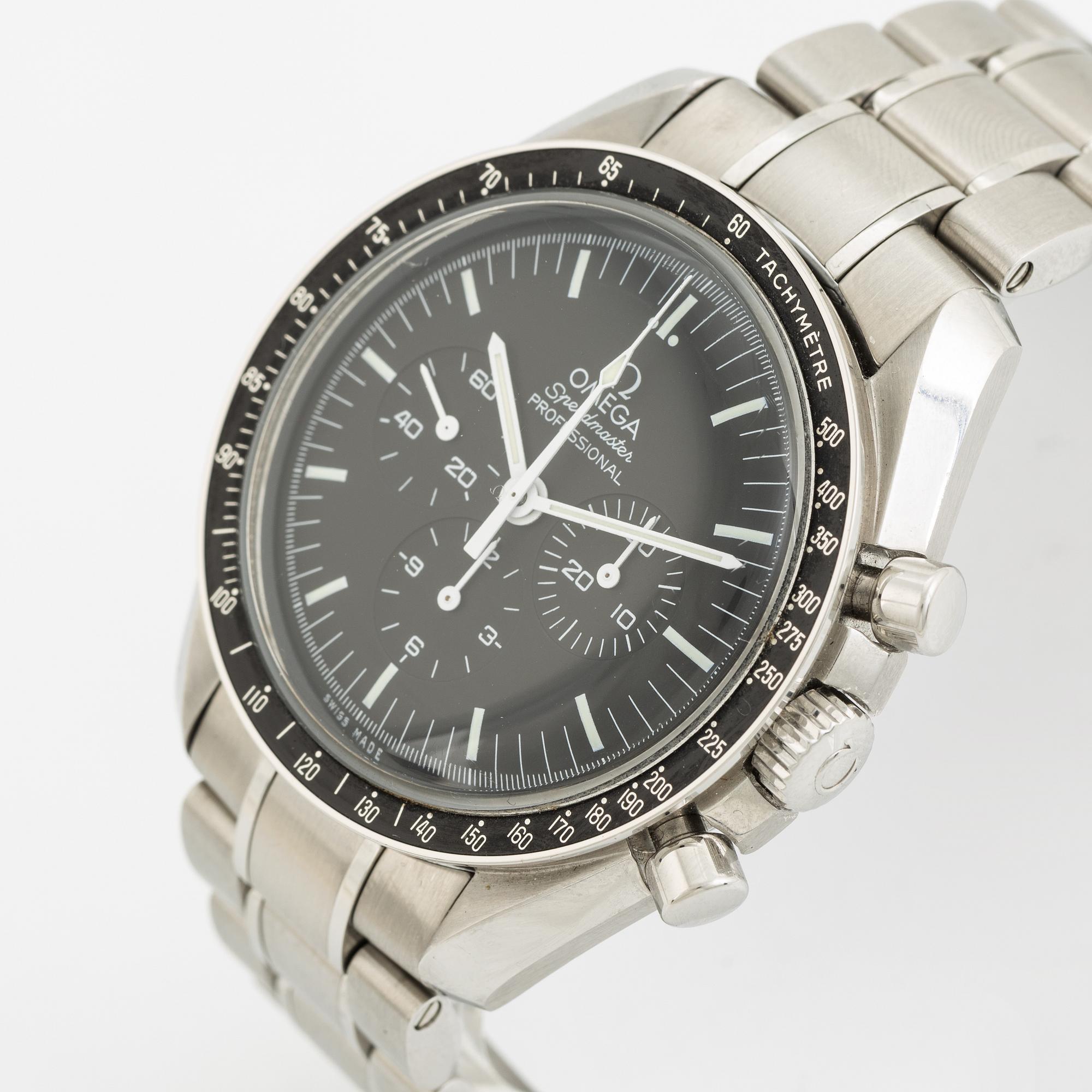 Omega, Speedmaster, Professional, chronograph, wristwatch, 42 mm.