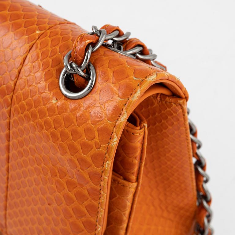 Chanel, "Python Jumbo Double Flap Bag", 2014.