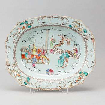 Two famille rose serving dishes, Qing dynasty, Qianlong (1736-95).