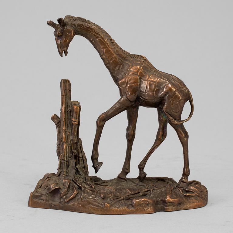 a bronze sculpture by The Franklin Mint, signed Polland and dated 1976.