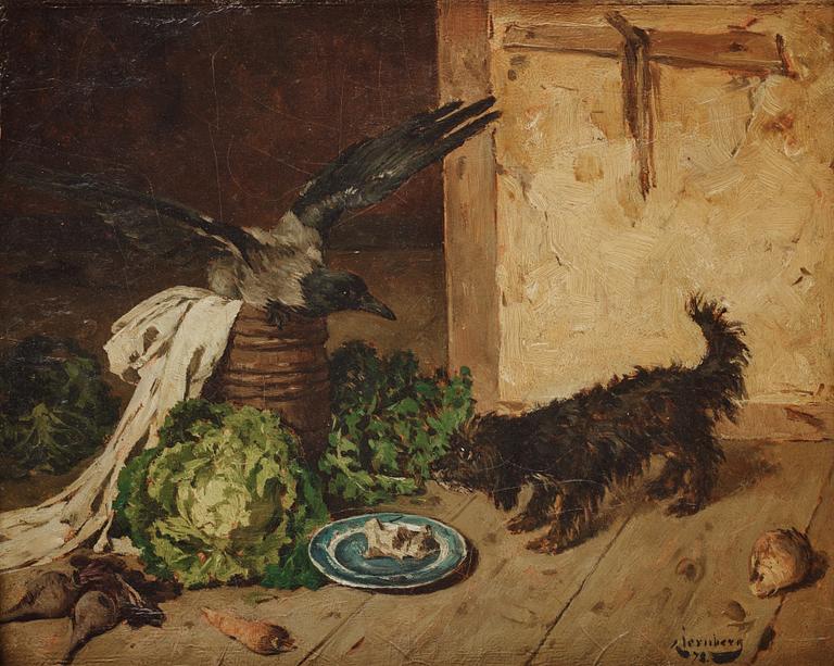 August Jernberg, Still Life with Animals.