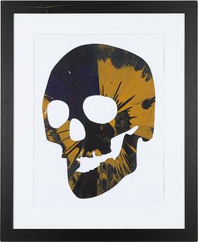 Damien Hirst, "Skull Spin Painting".