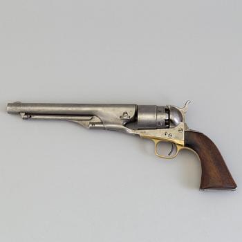 SLAGLÅSREVOLVER, Colt 1860 Army, no 90473.