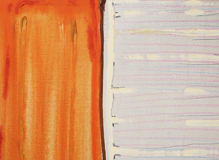 RUNE JANSSON, oil on canvas signed and dated "60's".