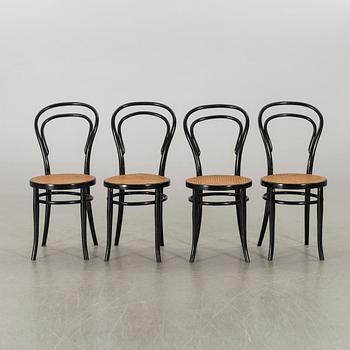 CHAIRS, 4 st, Thonet style.