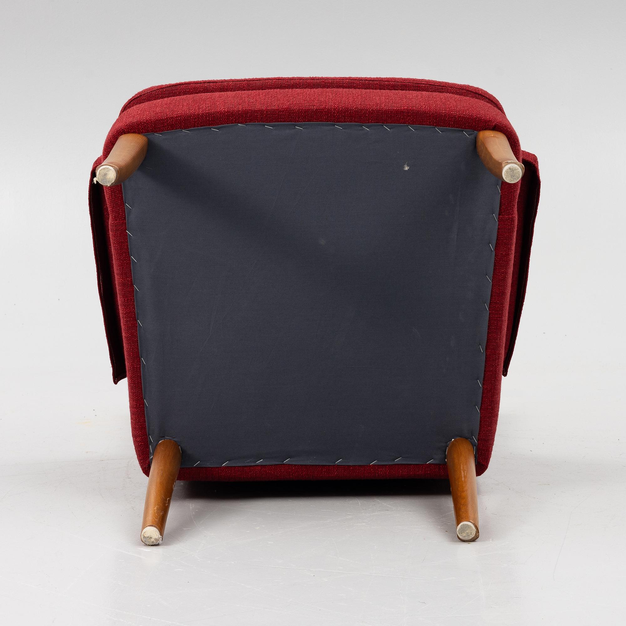 Carl Malmsten, an 'Ane' armchair, later part of the 20th Century.