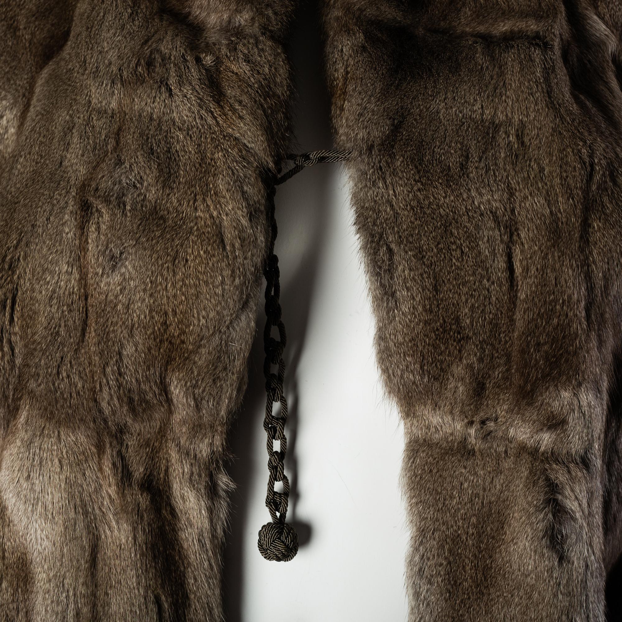 A 1940s fur cape, Wigéns, Tranås, Sweden.