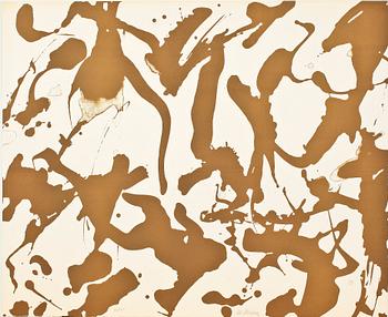 Lee Krasner · LEE KRASNER, färglitografi, sign o numr 96/175. Ur portfolion; Peace Portfolio, 1970.