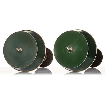 Erik Tidstrand, a pair of table lamps, model "27524", Nordiska Kompaniet, 1920-30s.