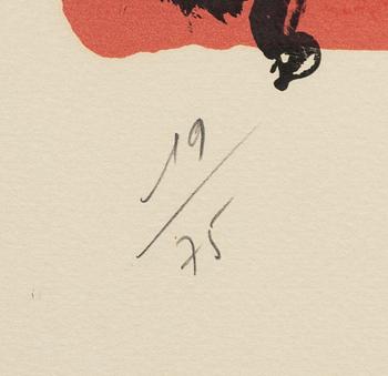 Antoni Tàpies, "La scène/The theatre stage".