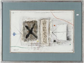 James Coignard · JAMES COIGNARD, blandteknik, signerad.