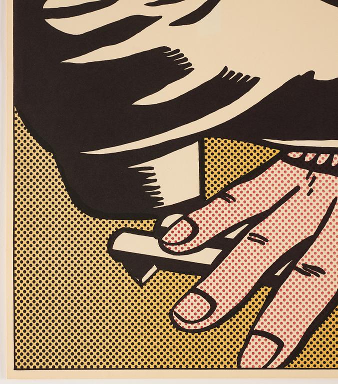 Roy Lichtenstein, "Foot and hand".
