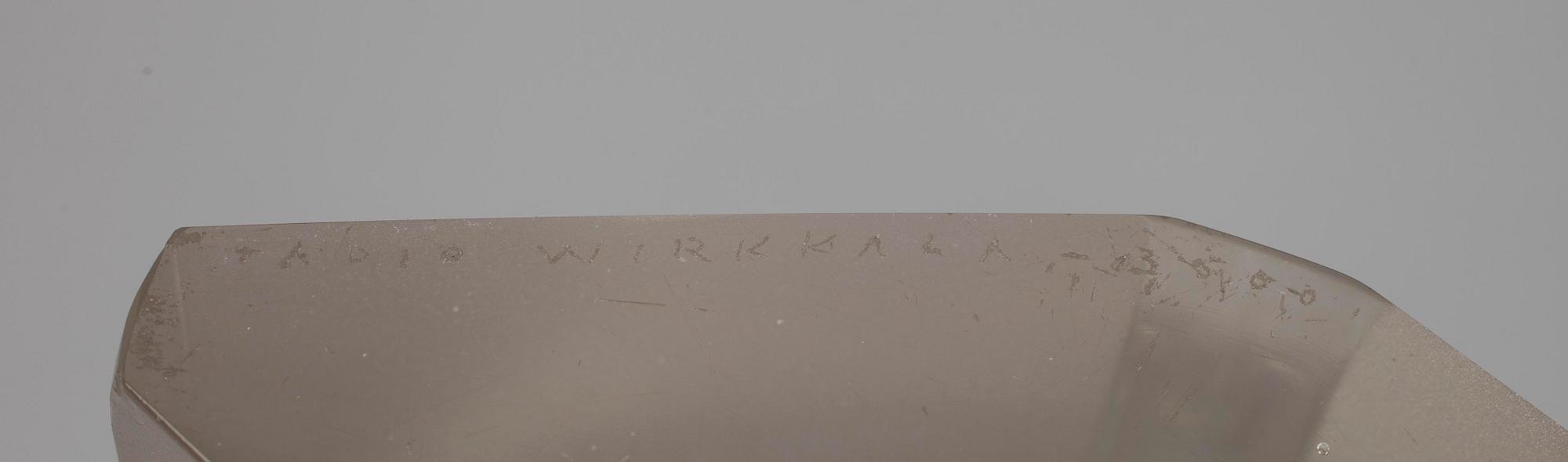 MALJAKKO, lasia, sign. Tapio Wirkkala -3500.