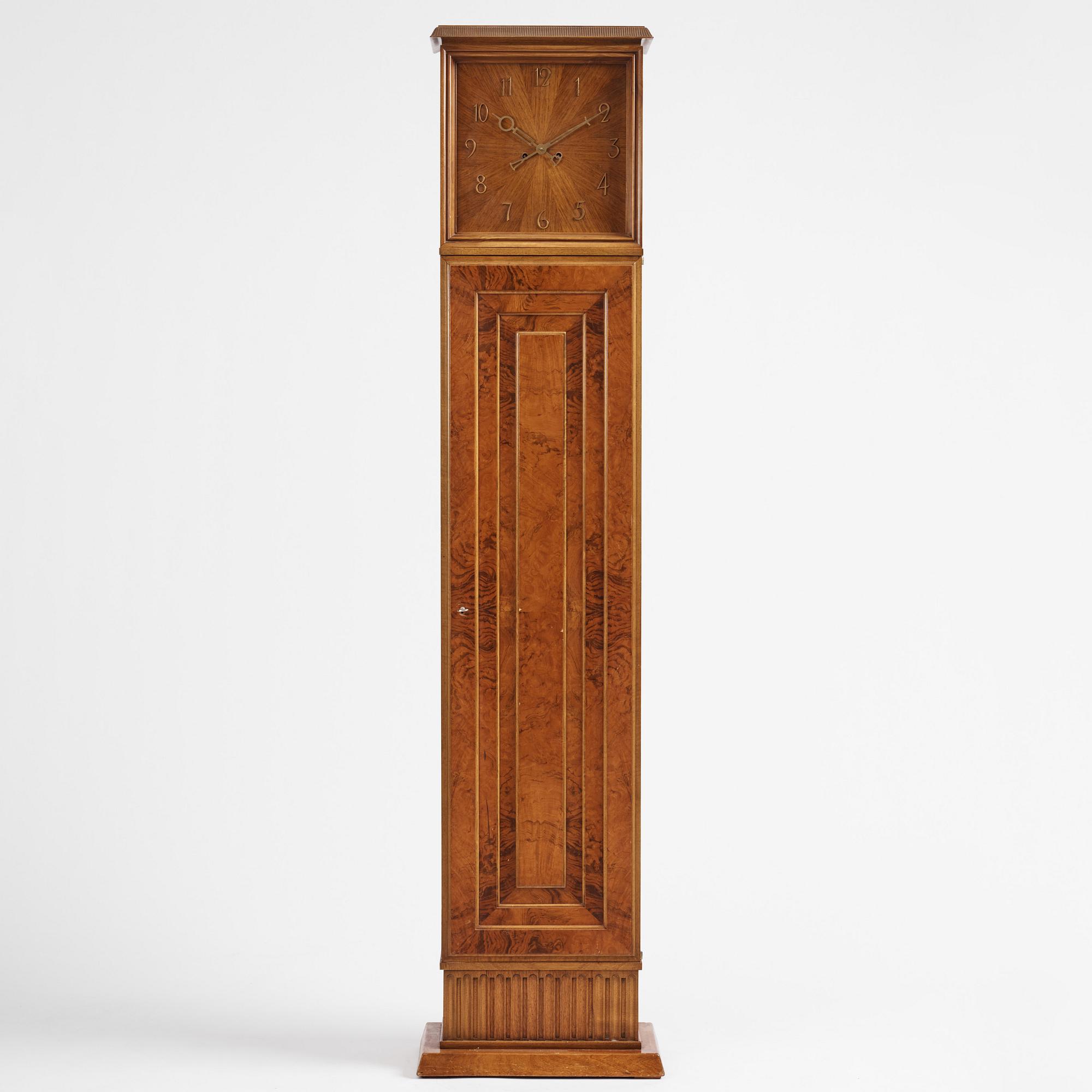 Nordiska Kompaniet, long-case clock, 1943.