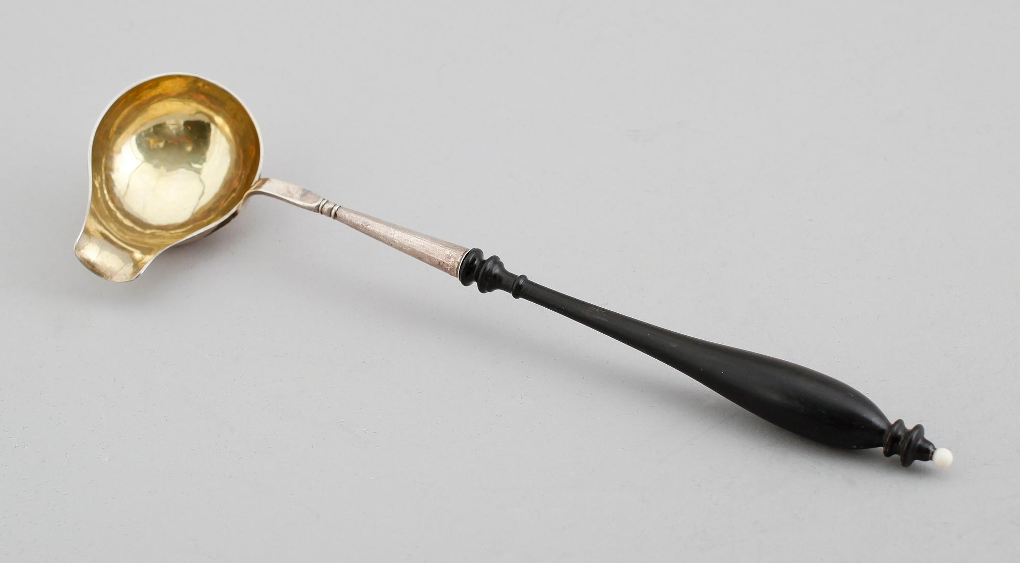 SÅSSLEV, silver, stämplad A. Wennerstam,  Norrköping 1863.