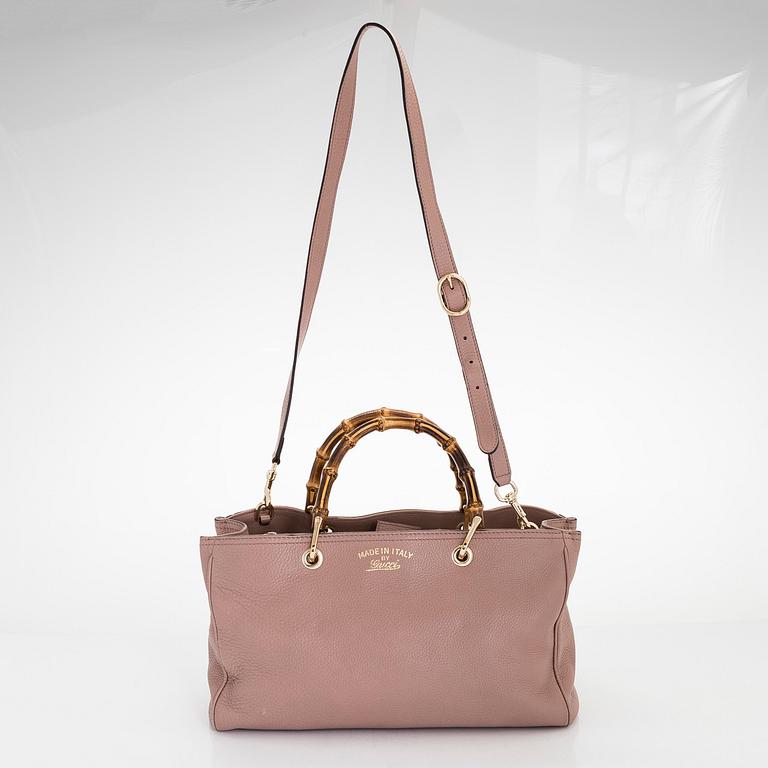 Gucci, a 'Bamboo shopper' bag.