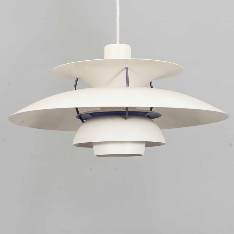 TAKLAMPA, PH 5, Poul Henningsen för Louis Poulsen, Danmark.