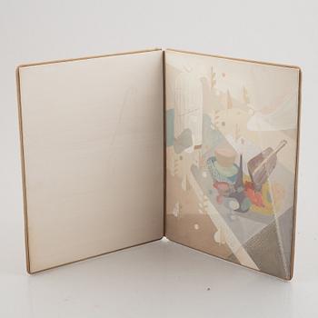 Erik Chambert, sketchbooks "addresses" 3 pcs in binders.