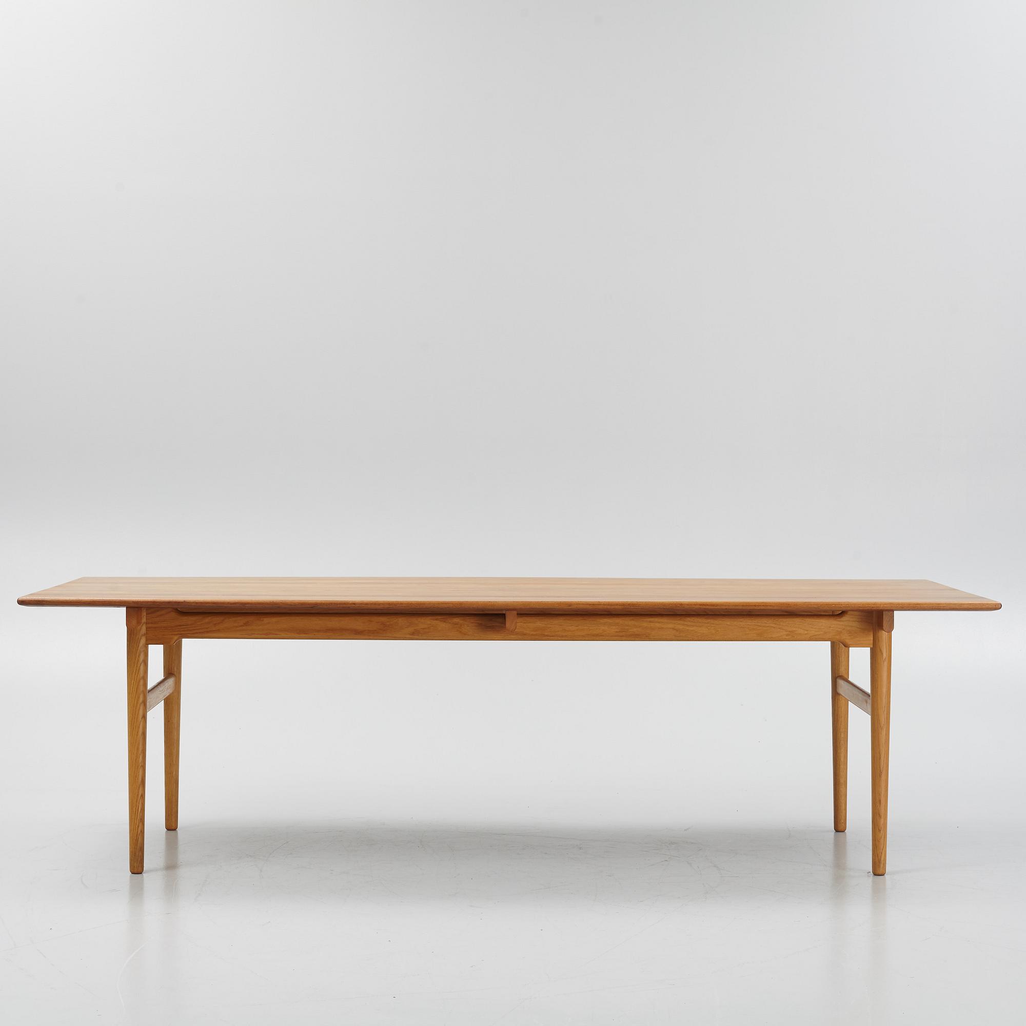 Hans J. Wegner, A 'CH-327' dining table for Carl Hansen & søn, Denmark.