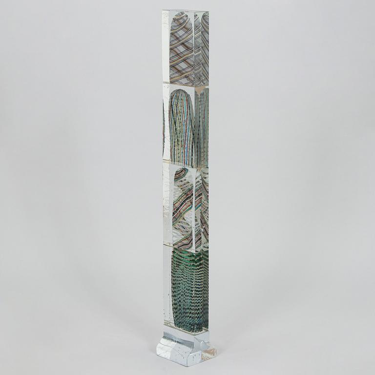 Oiva Toikka, veistos, signeerattu Oiva Toikka Nuutajärvi Notsjö 1989.