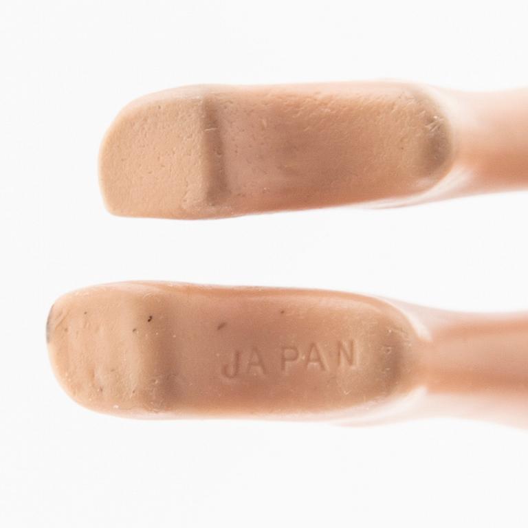 Barbie and Ken, dolls 2 pcs. and clothes, vintage, "No. 4, Ponytail" Mattel 1960, Ken Mattel 1963/64.