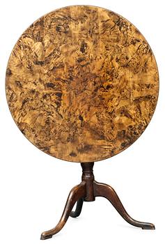 910. A Swedish 18th century tilt-top table.