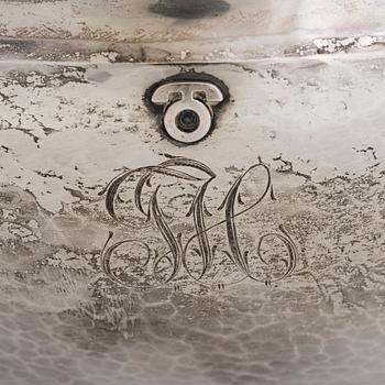 Tapio Wirkkala, skål, sterlingsilver, TW 278, Kultakeskus, Tavastehus 1970.