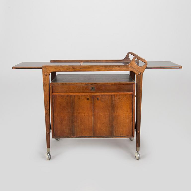 Johannes Andersen, serveringsvagn, Dyrlund Smith , Danmark, 1900-talets mitt.