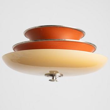 Erik Tidstrand, a ceiling lamp model "28973", Nordiska Kompaniet, 1930s.