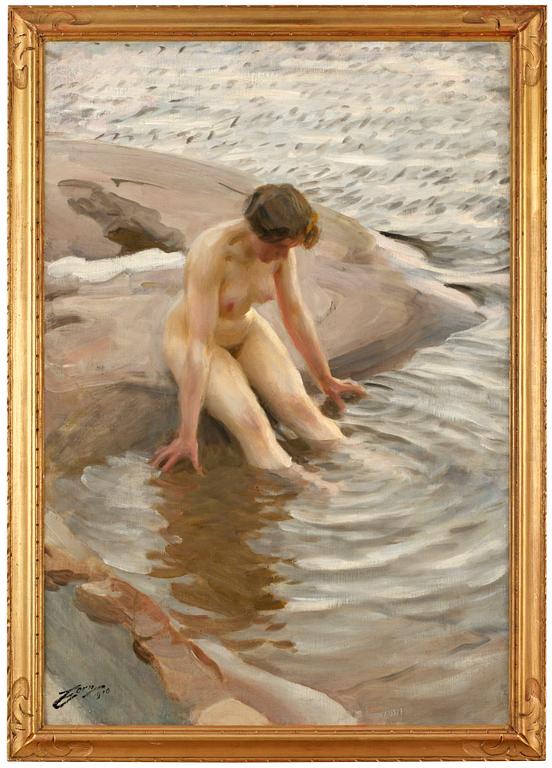 Anders Zorn, "Vått".