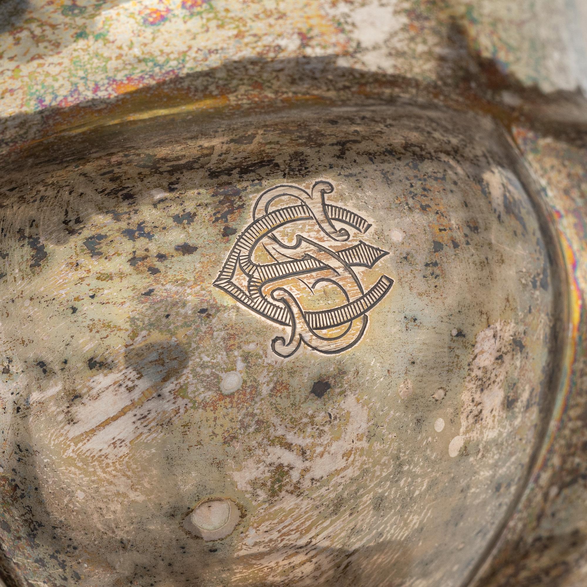 Carl Tengstedt & son, skål, silver, Göteborg, 1861.