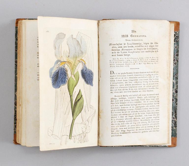 Johan Wilhelm Palmstruch, "Svensk botanik", 8 volymer.