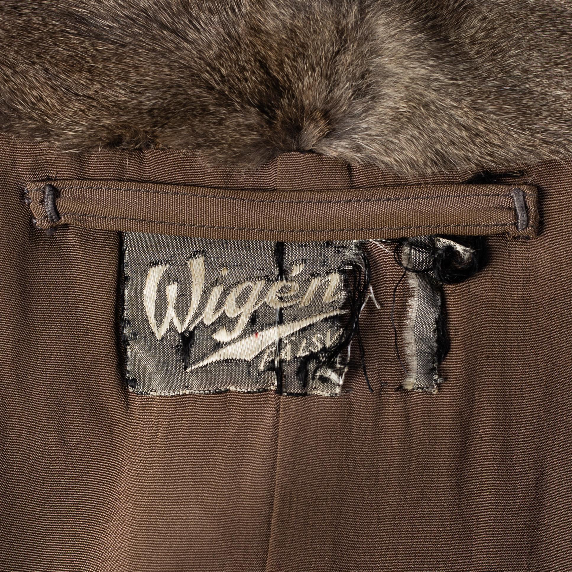 A 1940s fur cape, Wigéns, Tranås, Sweden.