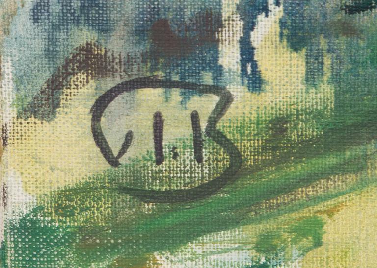 John Ivar Berg, olja på duk, signerad.